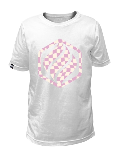 DAMIER - TEE SHIRT ENFANT FABRIQUÉ EN FRANCE EN COTON BIO