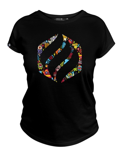 t-shirt femme made in France - doodle