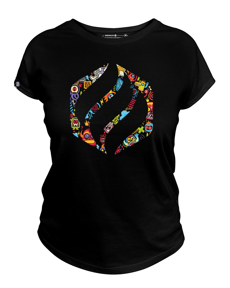 t-shirt femme made in France - doodle