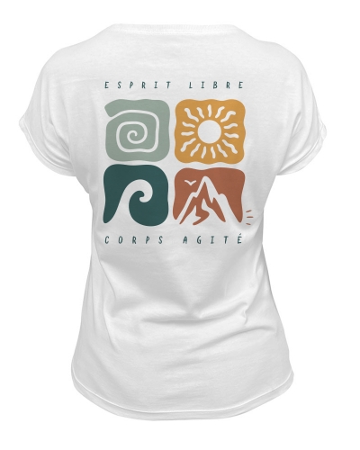 t-shirt femme made in France - élémentaire