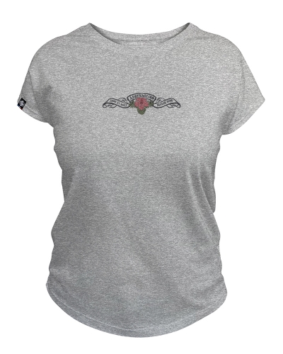 HIBISCUS - TEE SHIRT FEMME FABRIQUÉ EN FRANCE EN COTON BIO