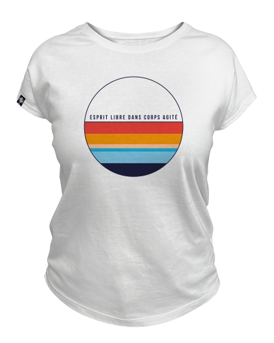 REFLET - TEE SHIRT FEMME FABRIQUÉ EN FRANCE EN COTON BIO