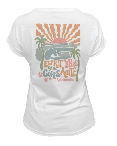 t-shirt femme made in France - rétro
