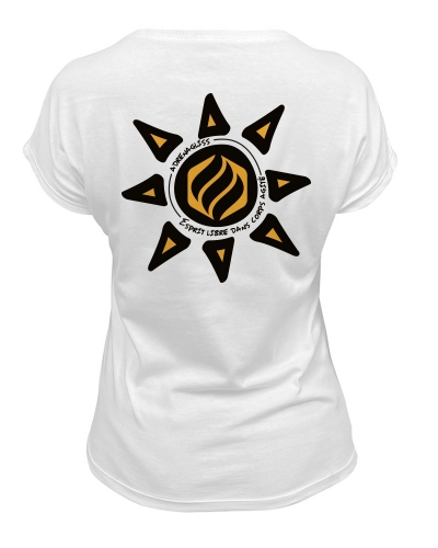 t-shirt femme made in France - soleil