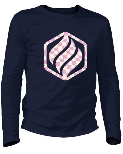 DAMIER - TEE SHIRT HOMME MANCHES LONGUES FABRIQUÉ EN FRANCE EN COTON BIO