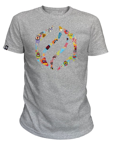 DOODLE - TEE SHIRT HOMME MANCHES COURTES FABRIQUÉ EN FRANCE EN COTON BIO