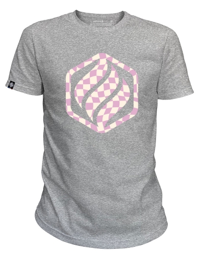 DAMIER - TEE SHIRT HOMME MANCHES COURTES FABRIQUÉ EN FRANCE EN COTON BIO