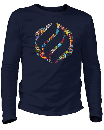 DOODLE - TEE SHIRT HOMME MANCHES LONGUES FABRIQUÉ EN FRANCE EN COTON BIO