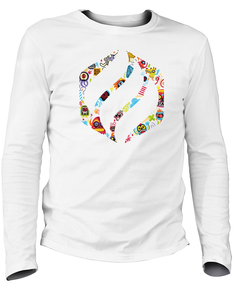 teeshirt manches longues made in france - doodle