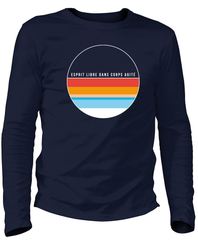 teeshirt manches longues made in france - reflet