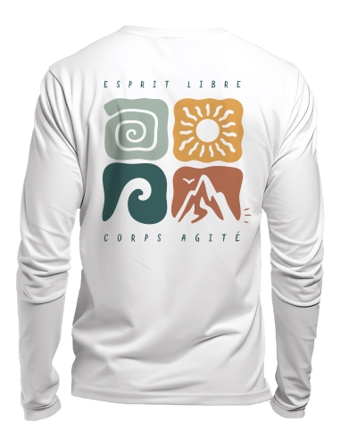 ELEMENTAIRE - TEE SHIRT MANCHES LONGUES HOMME FABRIQUÉ EN FRANCE EN COTON BIO