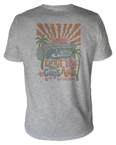RETRO - TEE SHIRT MANCHES COURTES HOMME FABRIQUÉ EN FRANCE EN COTON BIO