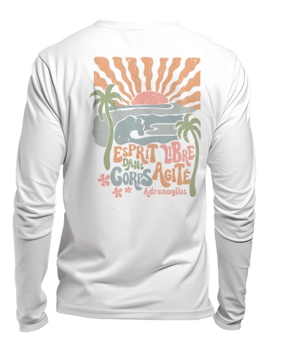 RETRO - TEE SHIRT MANCHES LONGUES HOMME FABRIQUÉ EN FRANCE EN COTON BIO