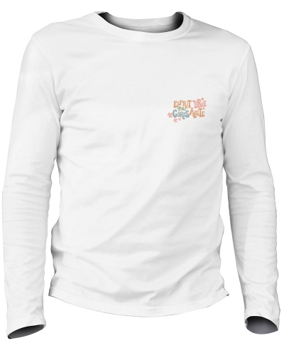RETRO - TEE SHIRT MANCHES LONGUES HOMME FABRIQUÉ EN FRANCE EN COTON BIO