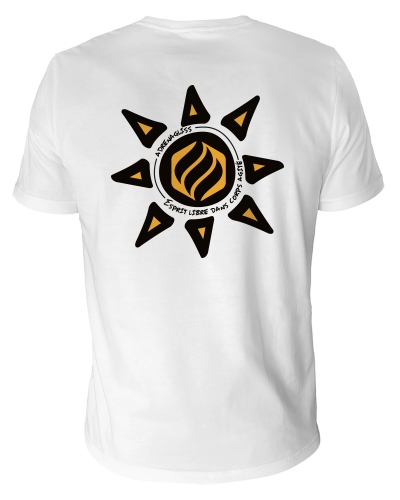 SOLEIL - TEE SHIRT MANCHES COURTES HOMME FABRIQUÉ EN FRANCE EN COTON BIO