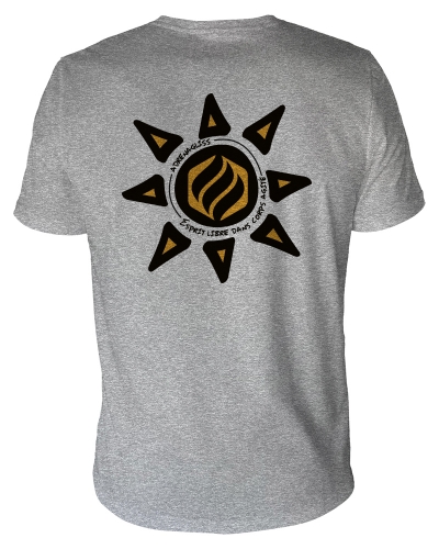 tshirt coton bio made in france - soleil
