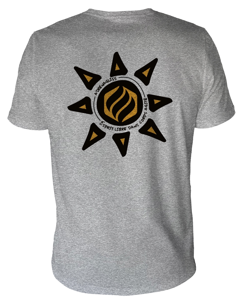 tshirt coton bio made in france - soleil