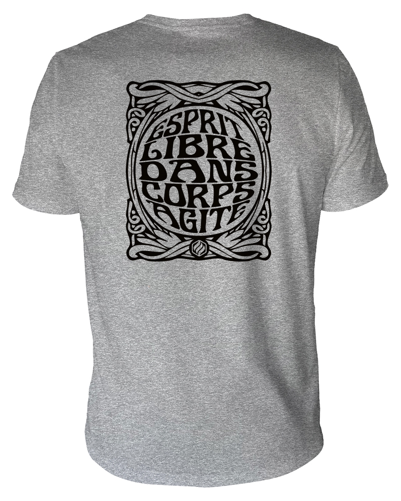 tshirt coton bio made in france - tiki