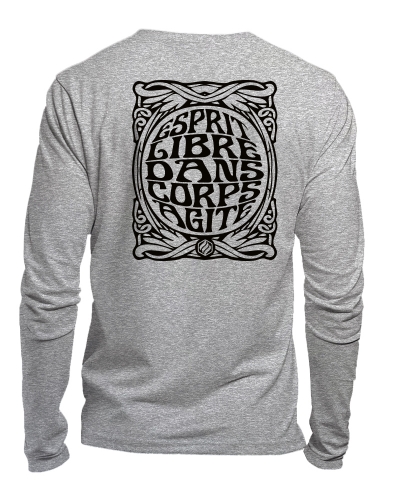 TIKI - TEE SHIRT MANCHES LONGUES HOMME FABRIQUÉ EN FRANCE EN COTON BIO