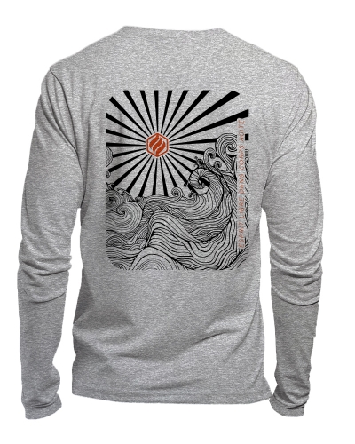 tshirt manches longues coton bio made in france - Nijima