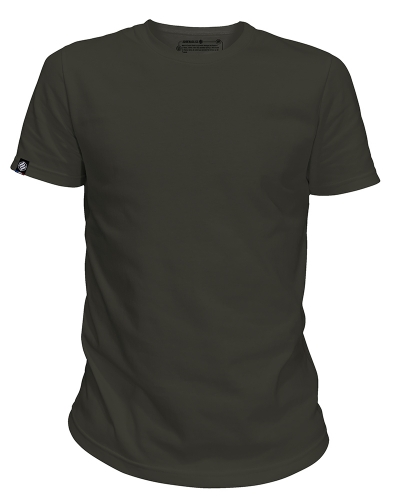 tshirt coton bio made in france kaki