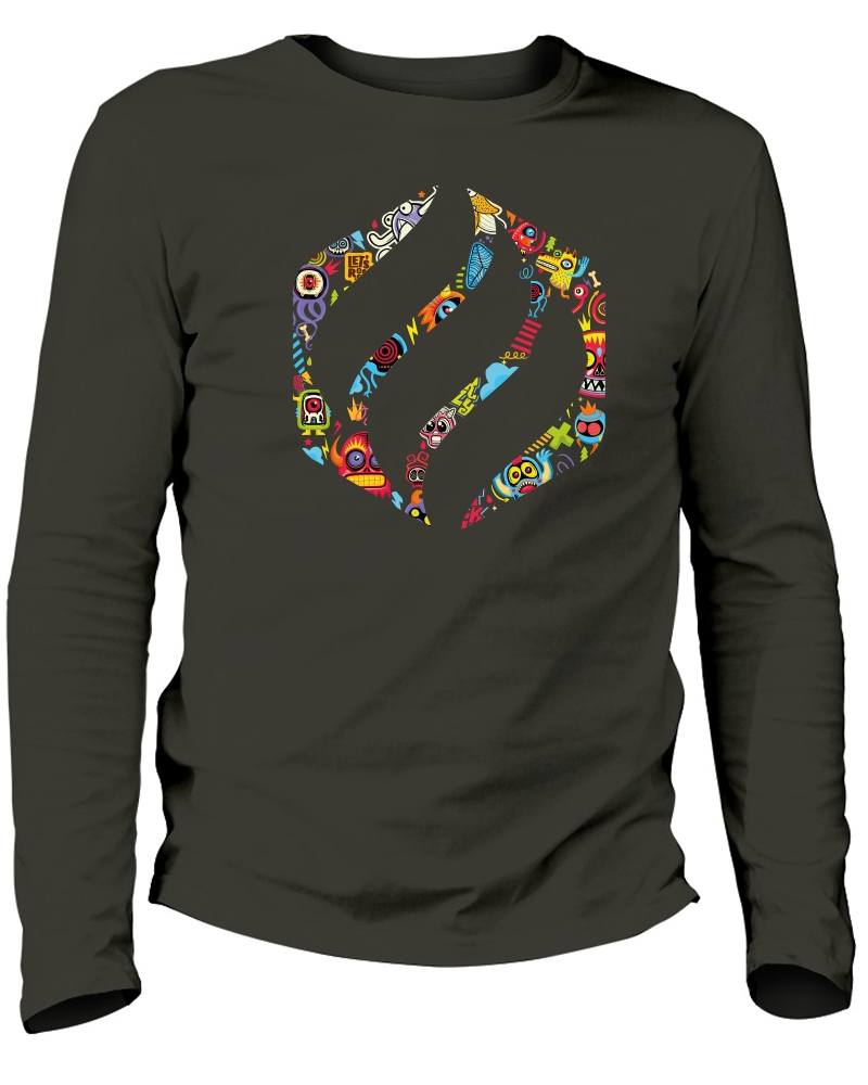 teeshirt manches longues made in france - doodle