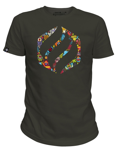 DOODLE - TEE SHIRT HOMME MANCHES COURTES FABRIQUÉ EN FRANCE EN COTON BIO