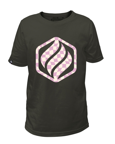 DAMIER - TEE SHIRT ENFANT FABRIQUÉ EN FRANCE EN COTON BIO