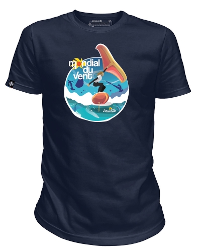 Teeshirt mondial du vent made in france