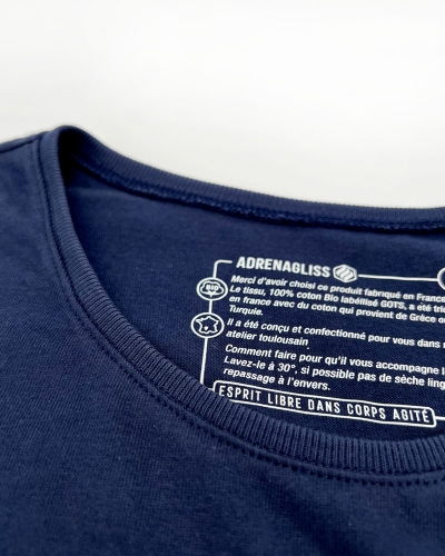 MONDIAL DU VENT 2026 - TEE SHIRT FEMME FABRIQUÉ EN FRANCE EN COTON BIO