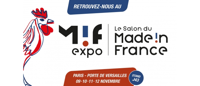 Nous serons au Salon MIF EXPO de Paris (salon du made in France)